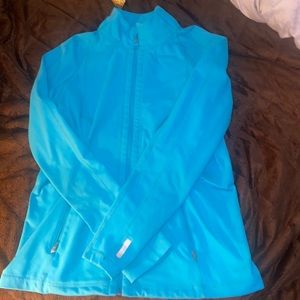 An Ocean Blue Zella Athlete Jacket